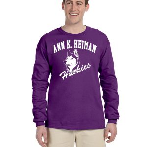 Heiman Elementary Adult Long Sleeve Shirt