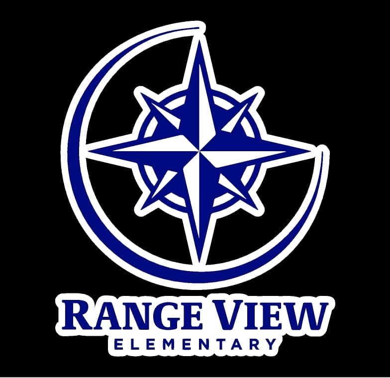 Rangeview Elementary 4"x4" Window Sticker