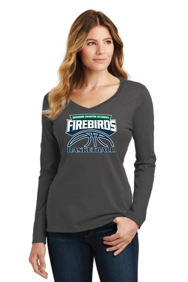 WCA Basketball Ladies Fan Favorite Long Sleeve T-shirt