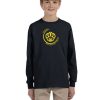Tozer/Mountain View Elementary School Youth Black Long Sleeve Cotton T-Shirt