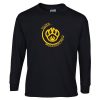 Tozer/Mountain View Elementary School Adult Black Long Sleeve Cotton T-shirt