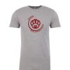 Tozer/Mountain View Elementary School Adult Grey Short Sleeve Cotton T-shirt