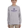 Range View Elementary School Youth Grey Long Sleeve Cotton T-Shirt