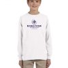 Range View Elementary School Youth White Long Sleeve Cotton T-Shirt