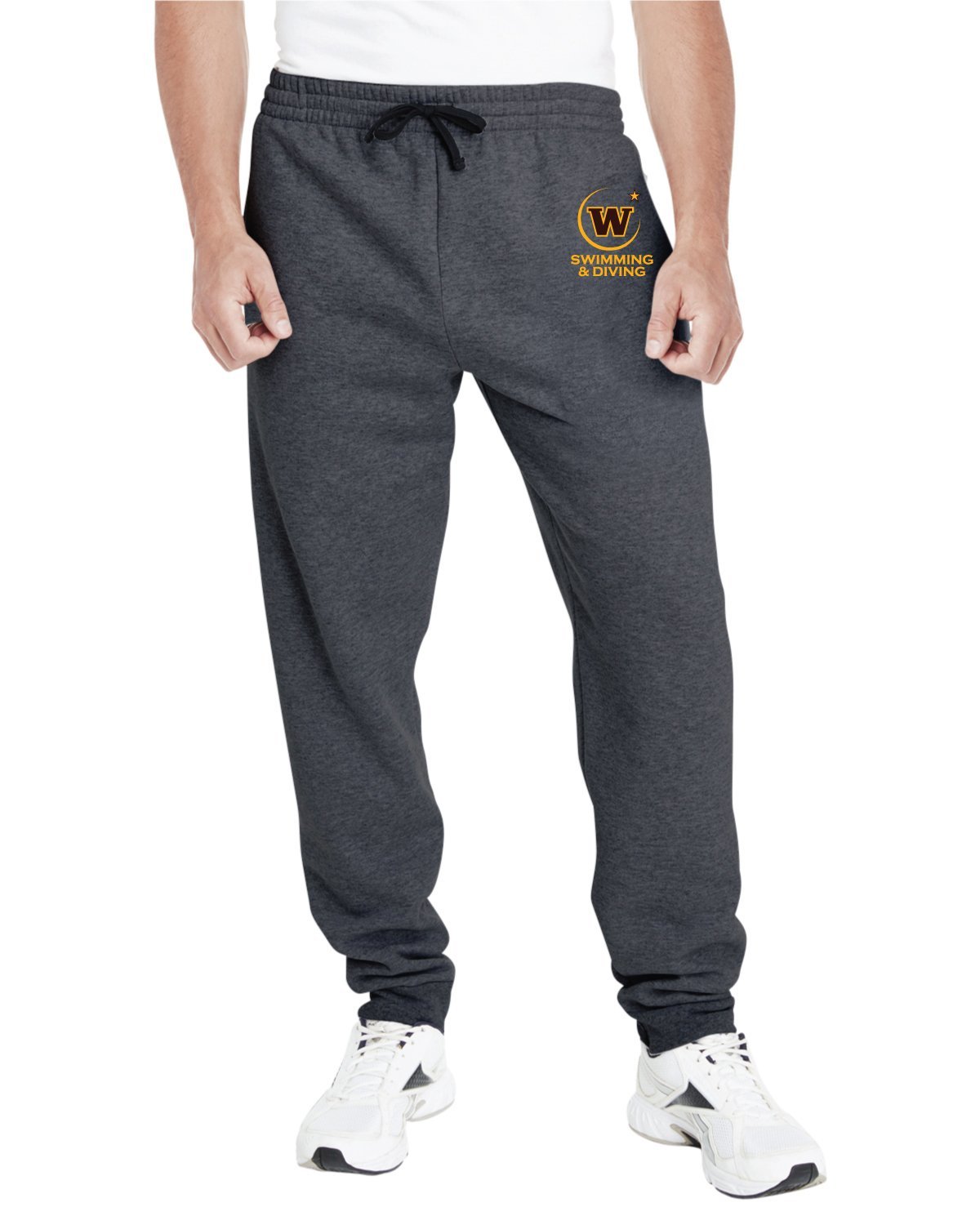 WHS Girls Swimming and Diving Adult Sweatpants | K&W Printing
