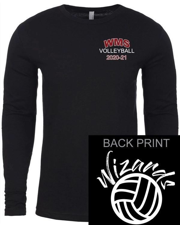 WMS Volleyball Adult Next Level Long Sleeve T-Shirt